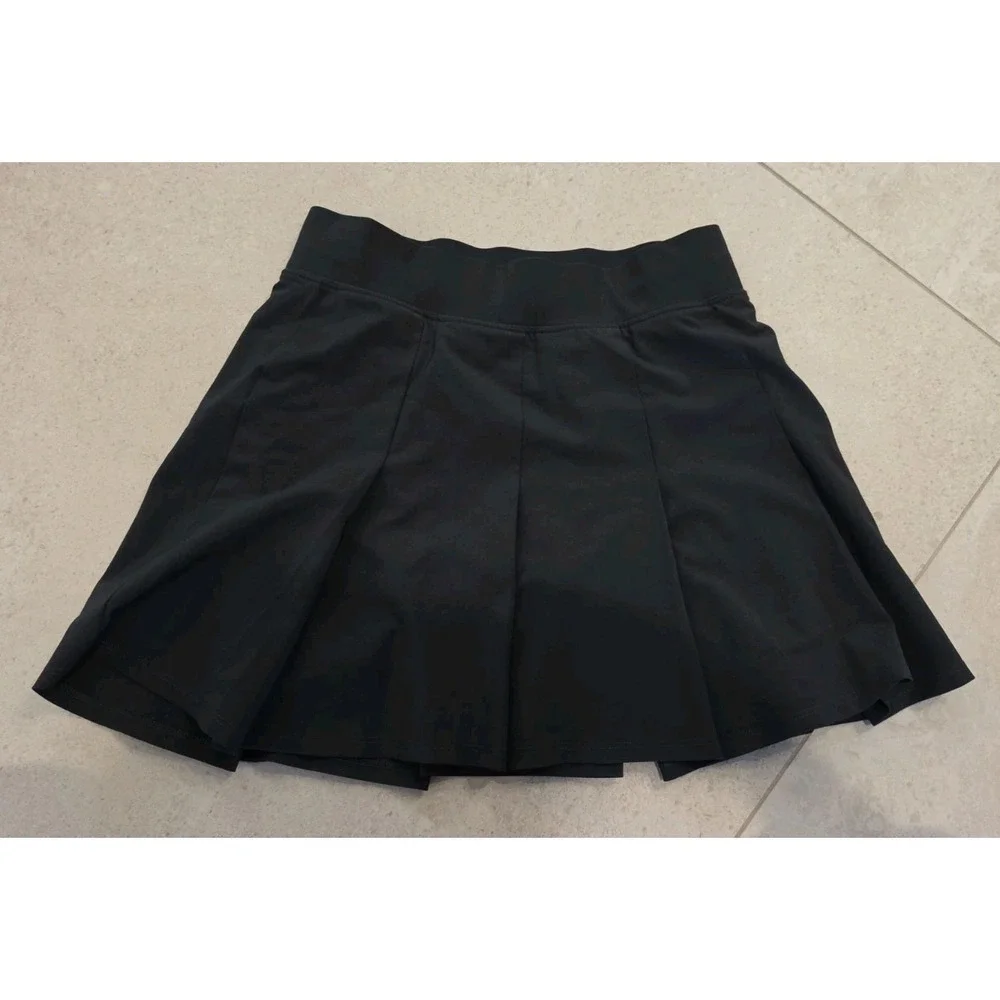 Abercrombie & Fitch Black Pleated Skort Preppy Tennis Y2K Pickleball Girly SZ S